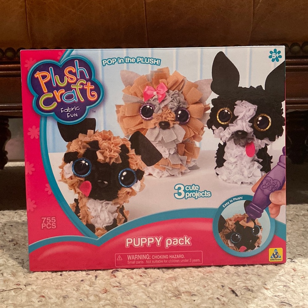 Plush Craft 3D Puppy Pack Craft